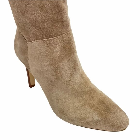 Marc Fisher LTD Zadia Tan Suede Knee High Boots - Picture 8 of 13